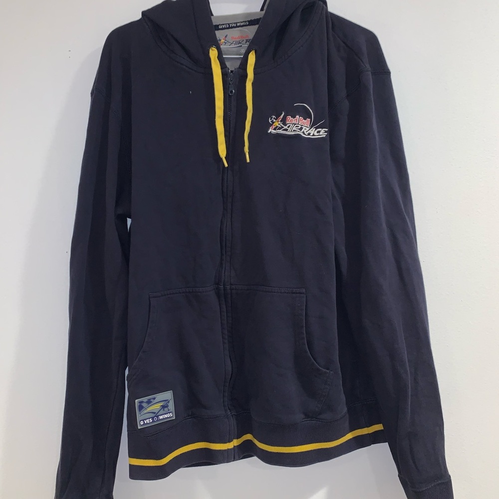 Vintage redbull zip up hoodie
